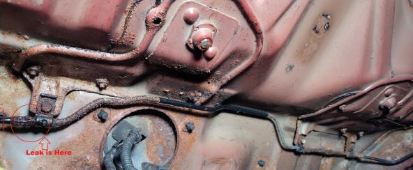 Click image for larger version  Name:	CB7BrakeLeakAboveFuelTankv2.jpg Views:	0 Size:	29.1 KB ID:	4985497